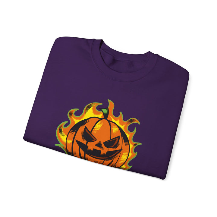 "HELL-O-WEEN" - Spook Tacular Comfort Crewneck Sweatshirt