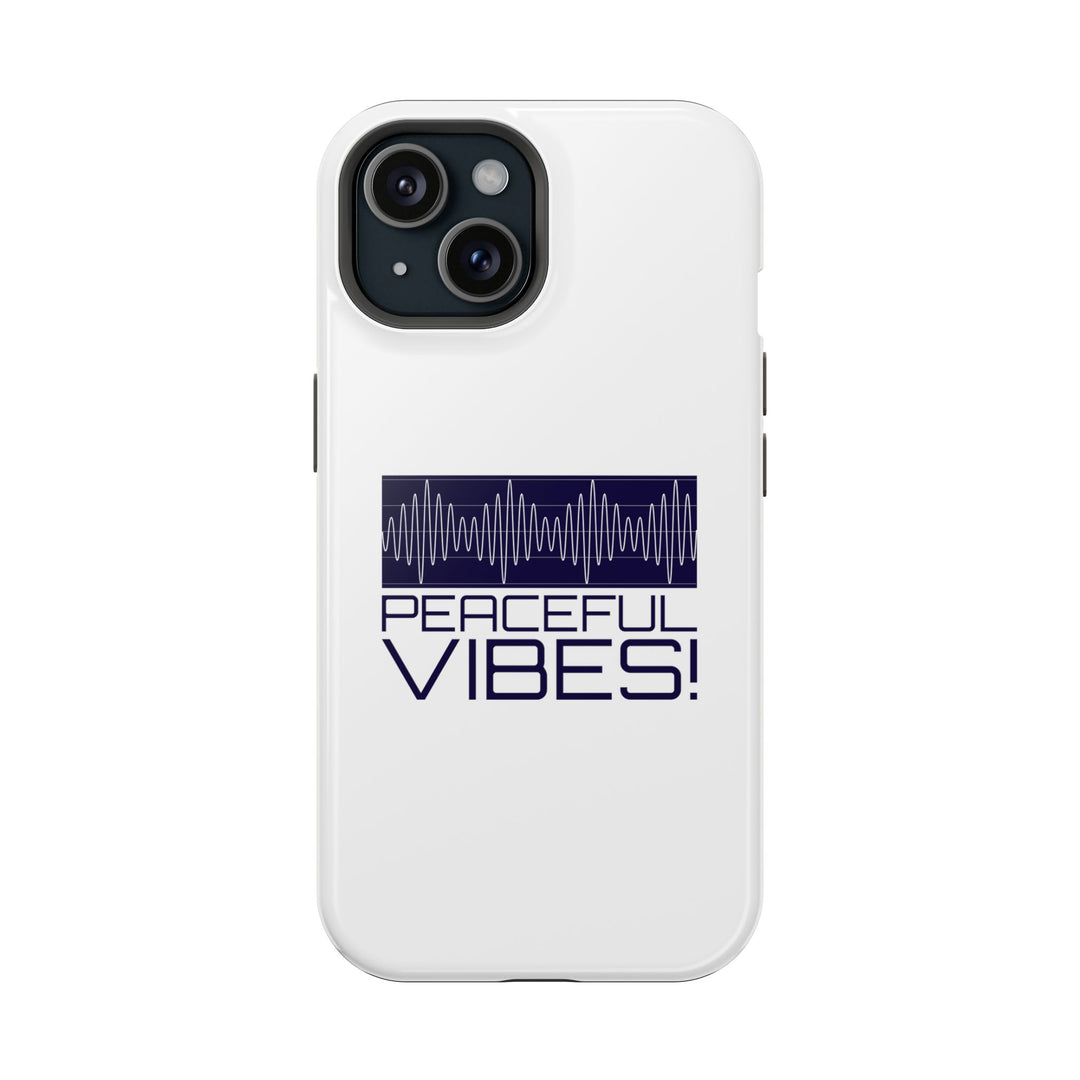 "Peaceful Vibes 2.0" Magnetic iPhone Tough Cases  - Where Tranquility Meets Toughness