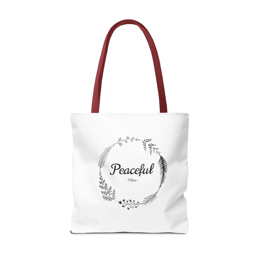 "Peaceful Vibes" Tote Bag