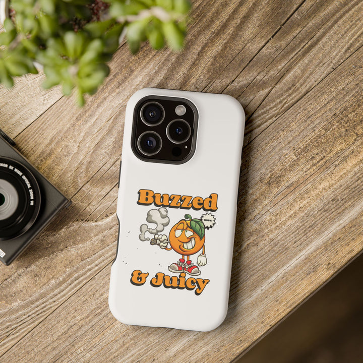 Buzzed & Juicy – Squeeze Me, I’m Toasted | MagSafe® iPhone Case