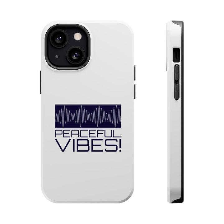 "Peaceful Vibes 2.0" Magnetic iPhone Tough Cases  - Where Tranquility Meets Toughness