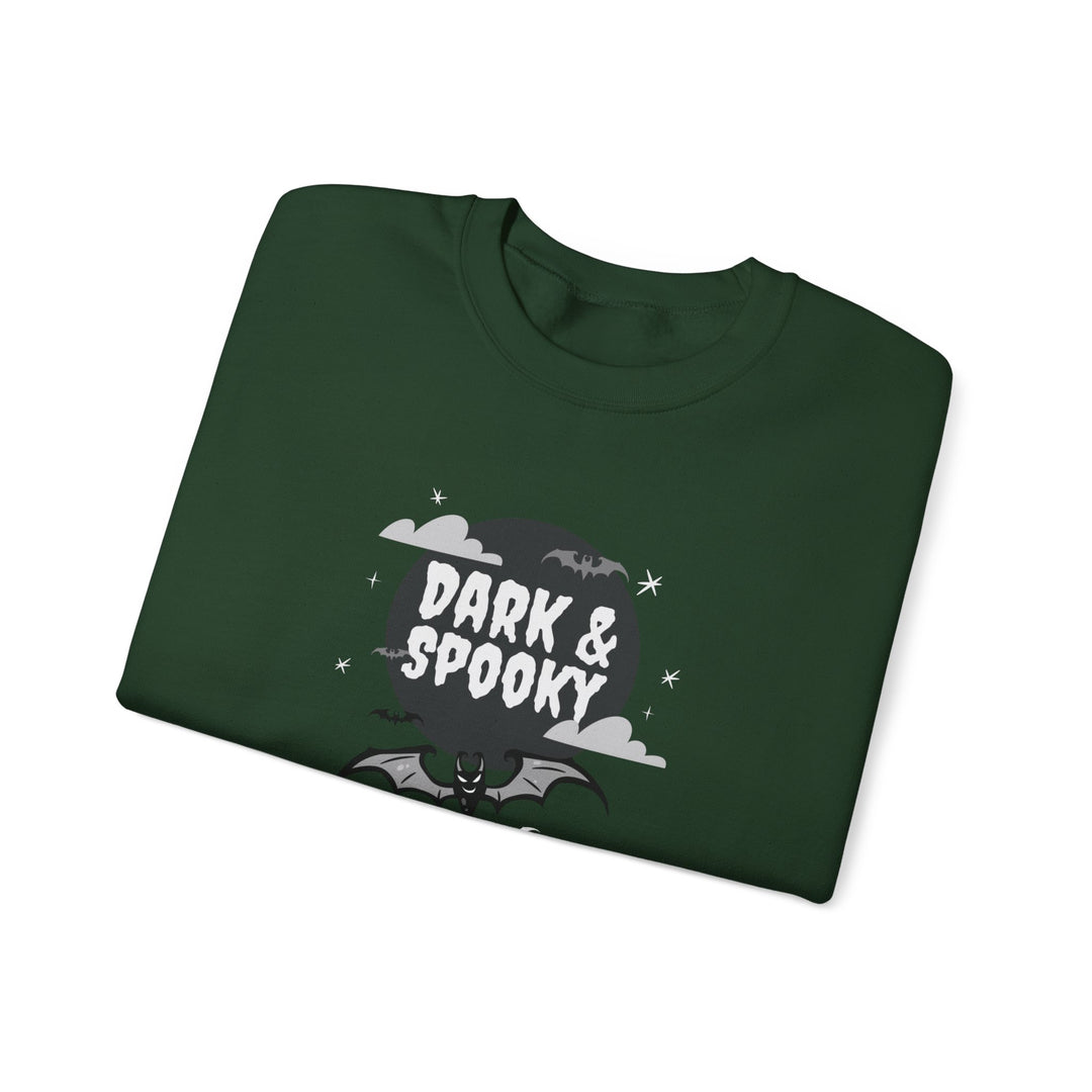 "Dark & Spooky" - Unleash Your Inner Fright Crewneck Sweatshirt