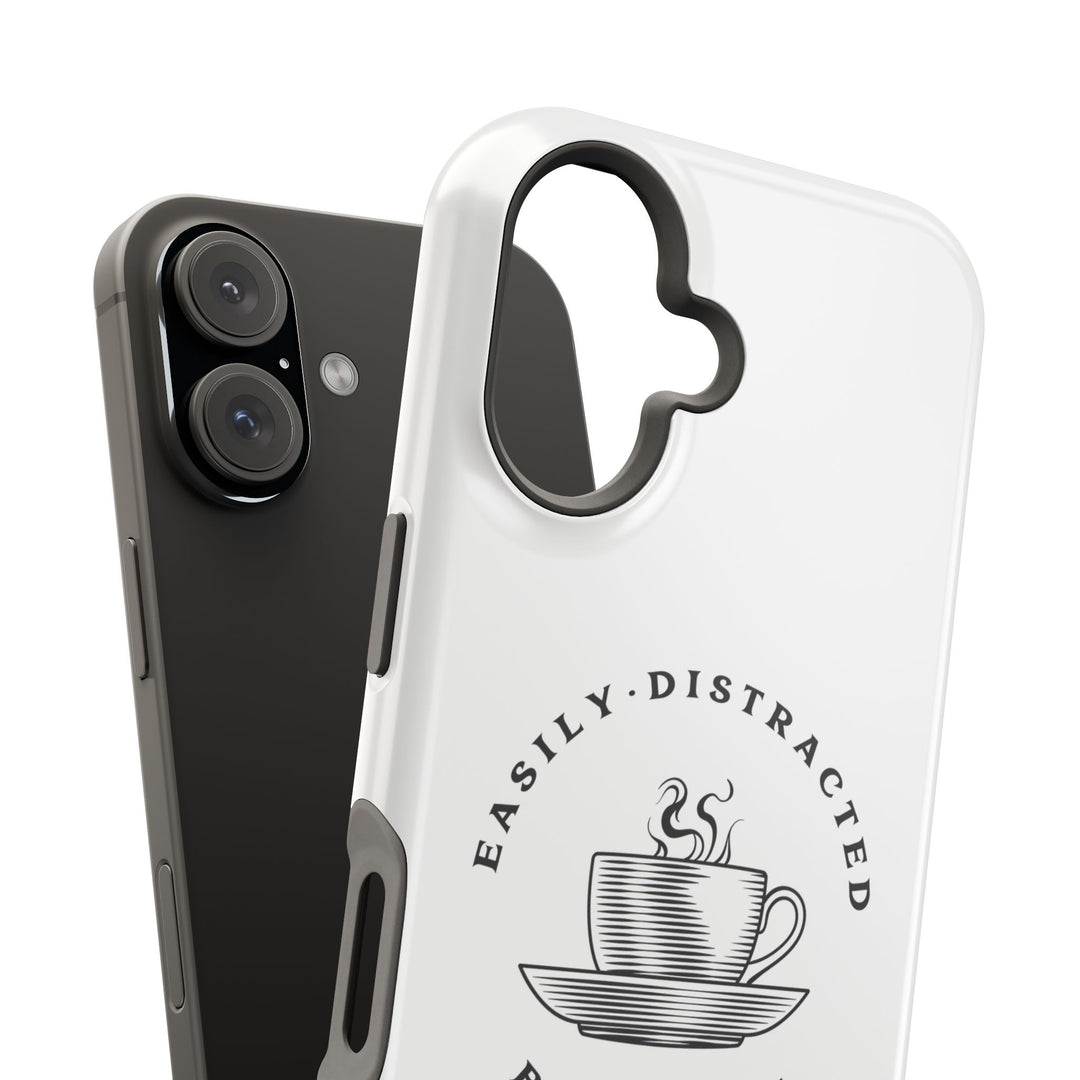 Easily Distracted By Coffee – Spill-Proof Your Distraction MagSafe® iPhone Case