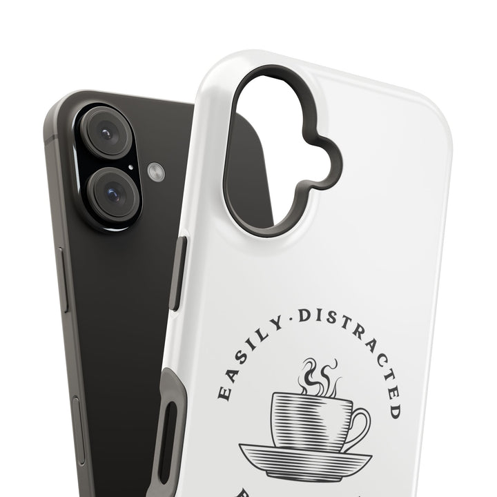 Easily Distracted By Coffee – Spill-Proof Your Distraction MagSafe® iPhone Case