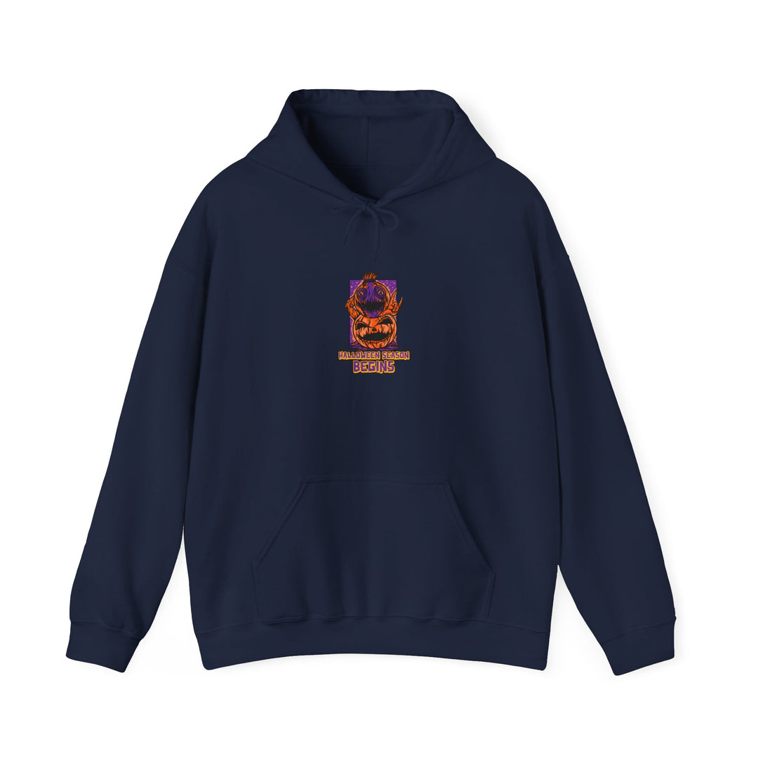 "Halloween Season Begins" - Start The Spookfest Hooded Sweatshirt