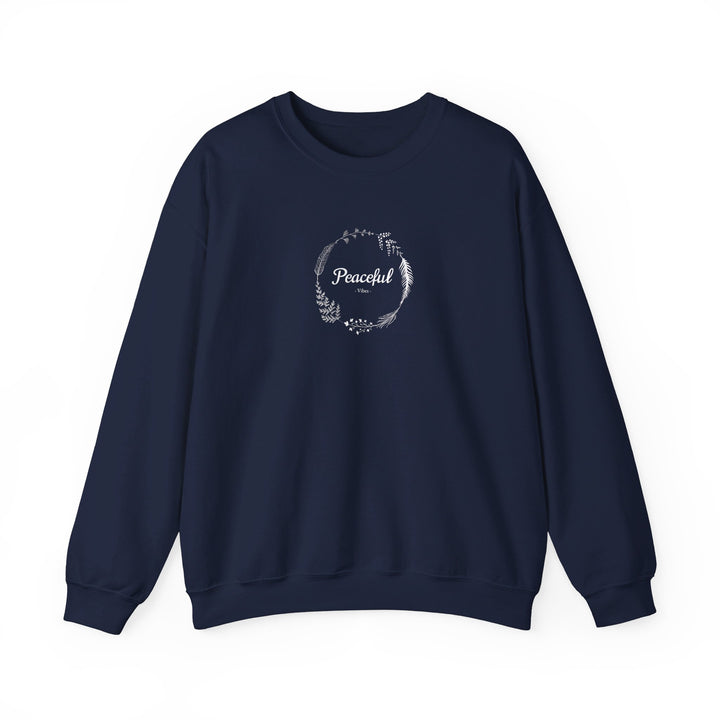 "Peaceful Vibes" Unisex Heavy Blend™ Crewneck Sweatshirt - Pure Comfort!