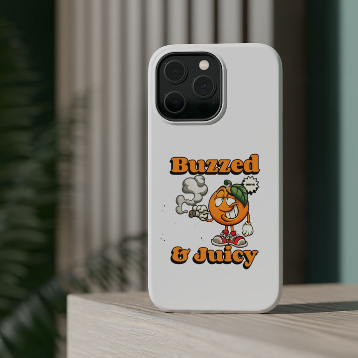 Buzzed & Juicy – Squeeze Me, I’m Toasted | MagSafe® iPhone Case
