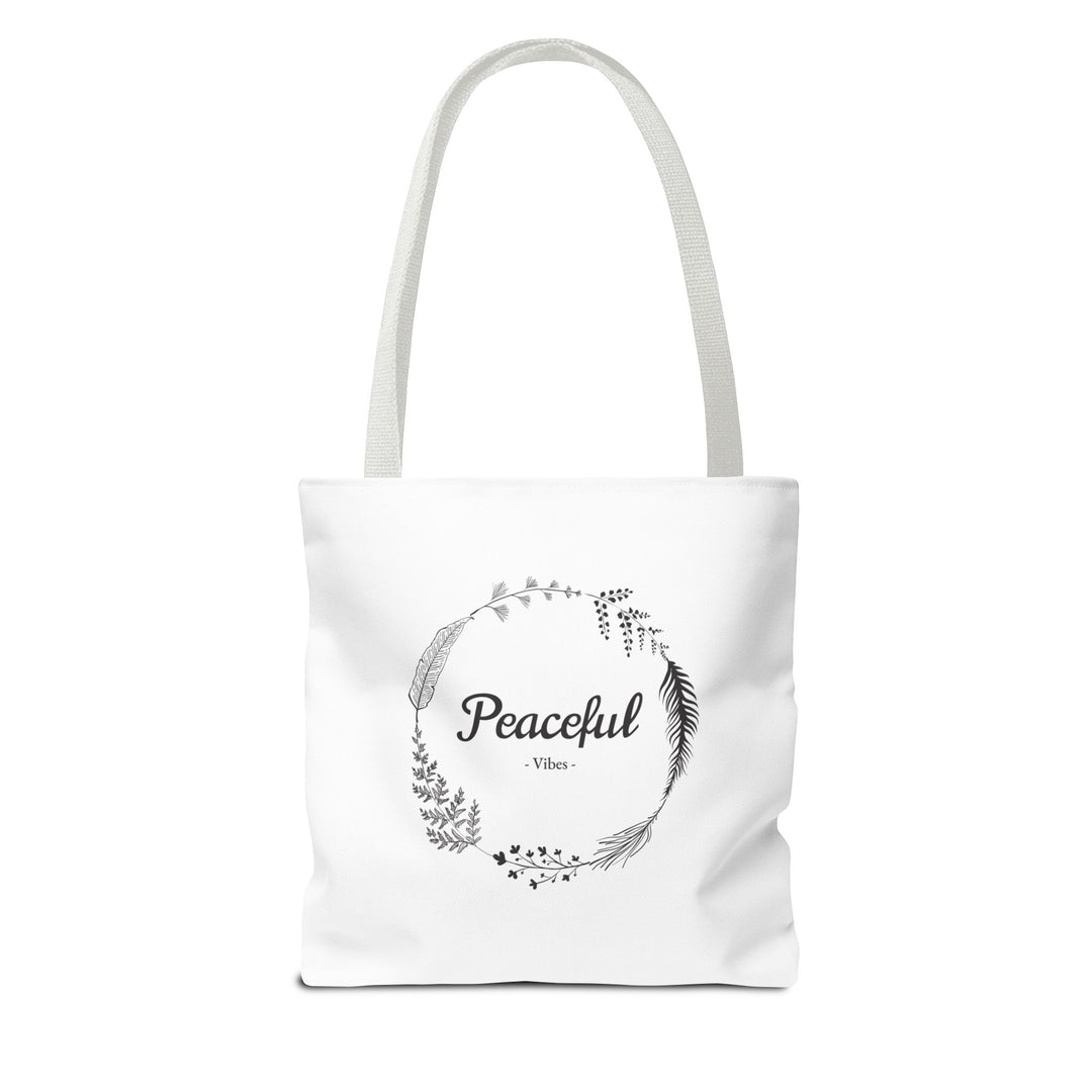 "Peaceful Vibes" Tote Bag