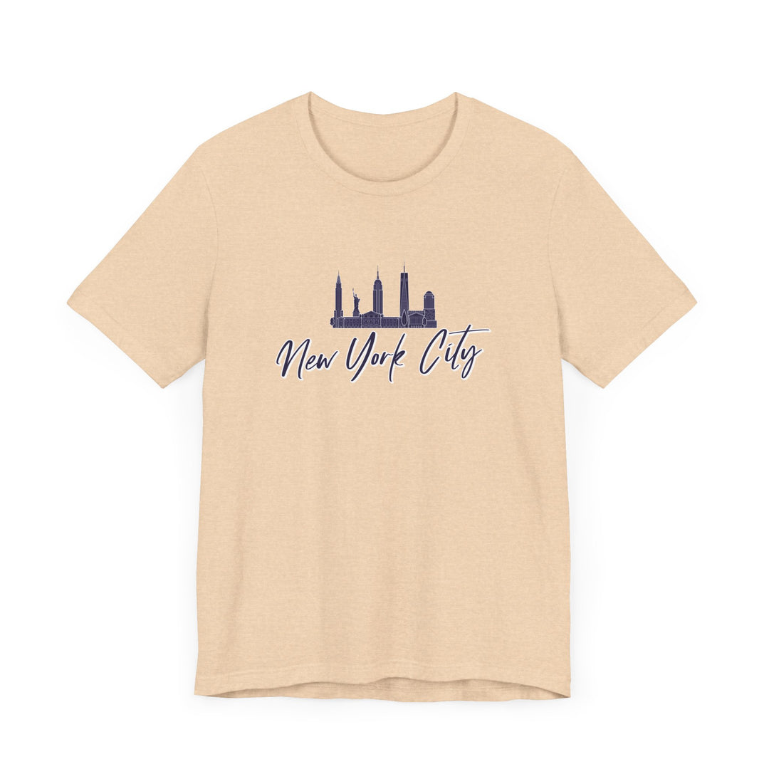 "New York City" Unisex Jersey Short Sleeve Tee