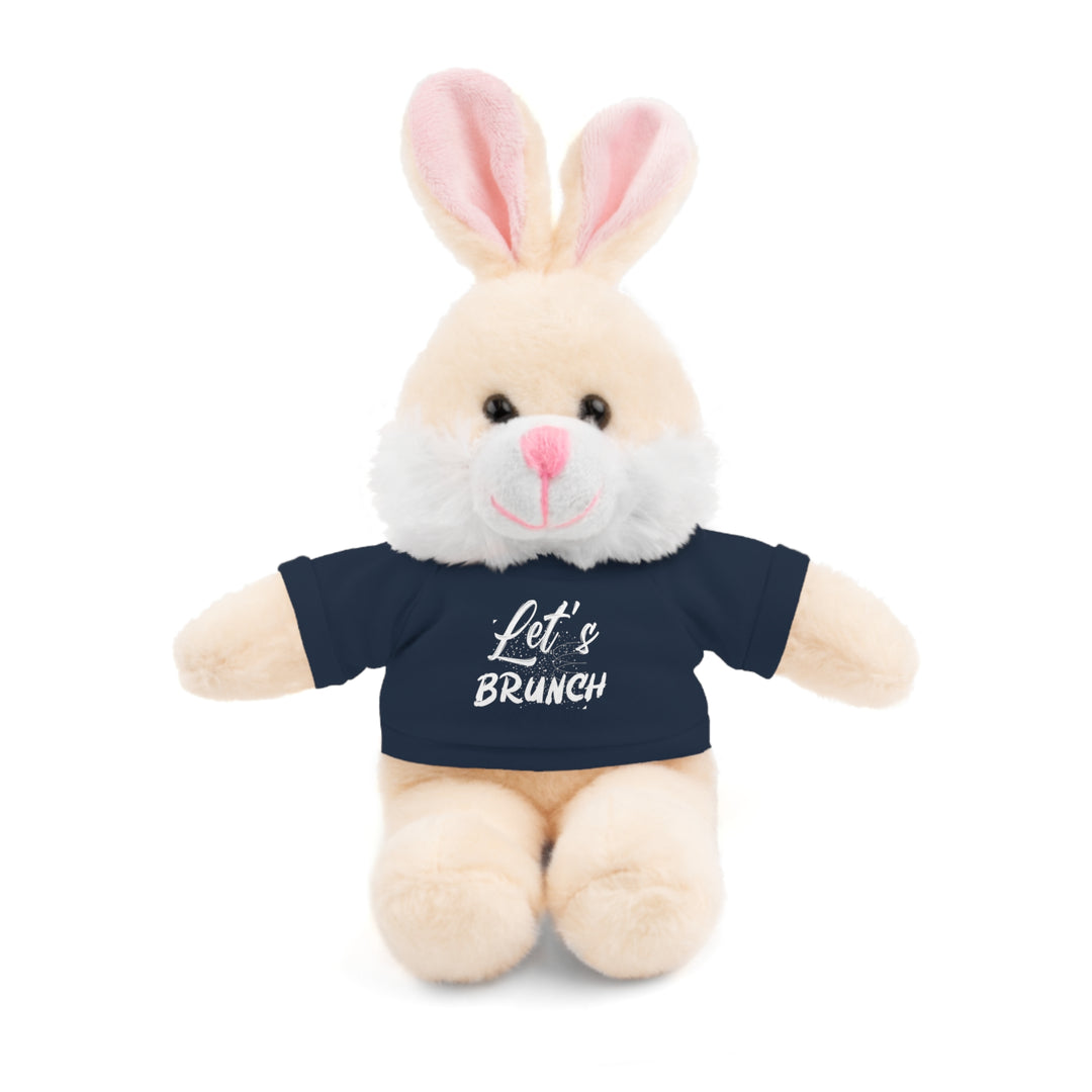 "Let's Brunch" Stuffed Animals with Tee = Cuddly Fun!