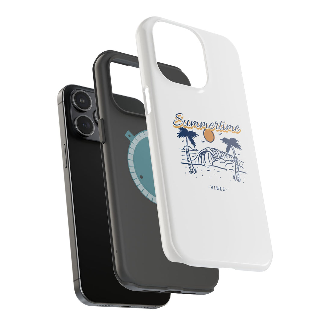 "Summertime Vibes" iPhone Case – Heatproof Your Style Magnetic Tough Cases