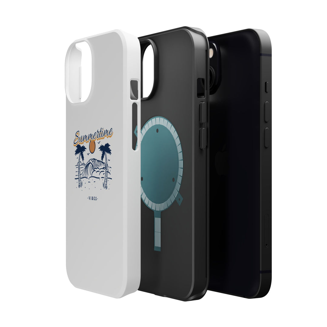 "Summertime Vibes" iPhone Case – Heatproof Your Style Magnetic Tough Cases