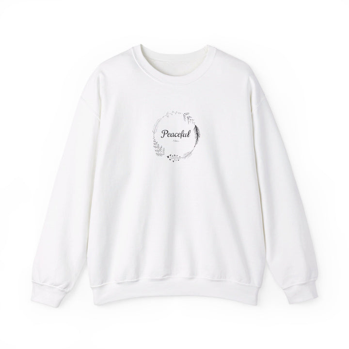 "Peaceful Vibes" Unisex Heavy Blend™ Crewneck Sweatshirt - Pure Comfort!