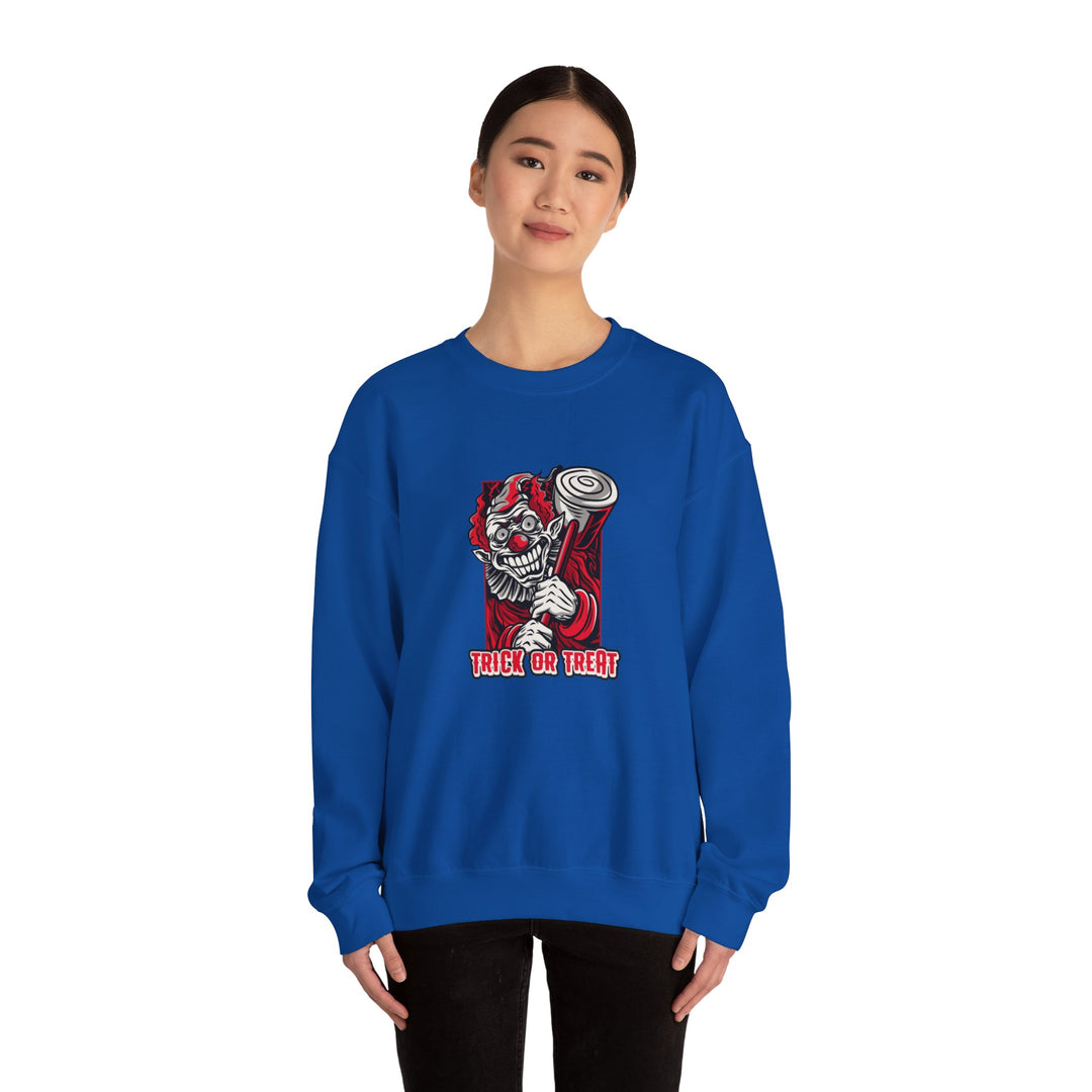 "Trick or Treat" - Hauntingly Fun  Crewneck Sweatshirt