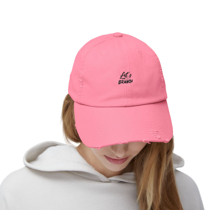 "Let's Brunch" - Brunch In Style  Unisex Distressed Cap