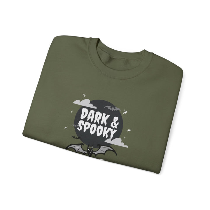 "Dark & Spooky" - Unleash Your Inner Fright Crewneck Sweatshirt