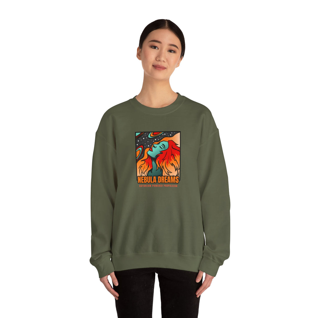 Nebula Dreams – Cosmic Vibes, Limitless Style Crewneck