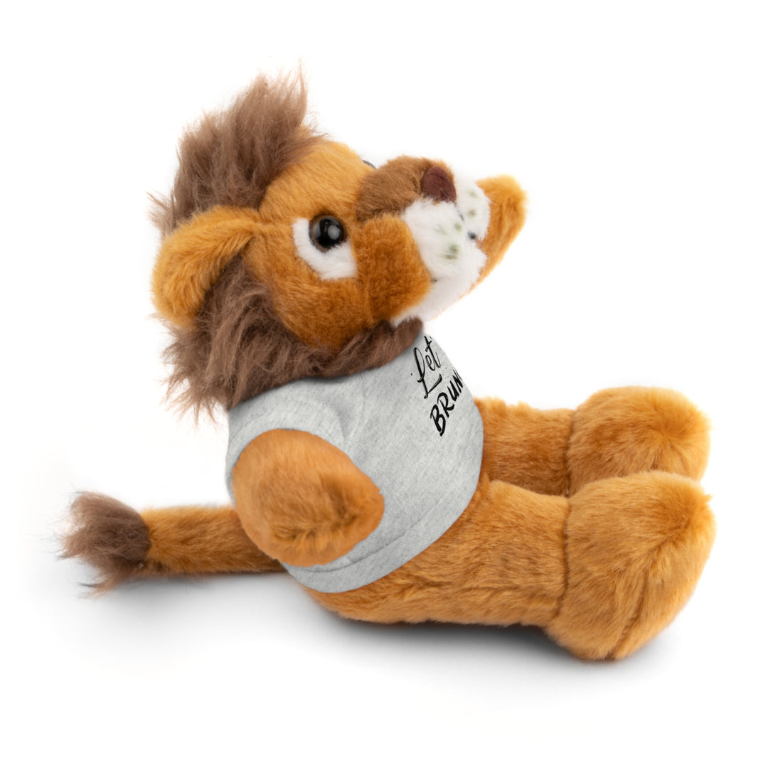 "Let's Brunch" Stuffed Animals with Tee = Cuddly Fun!