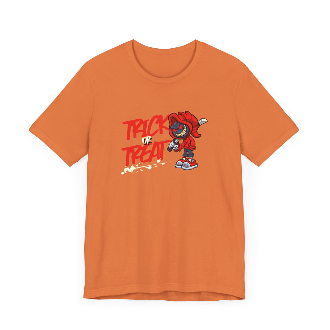 "Trick or Treat" Unisex Jersey Short Sleeve Tee