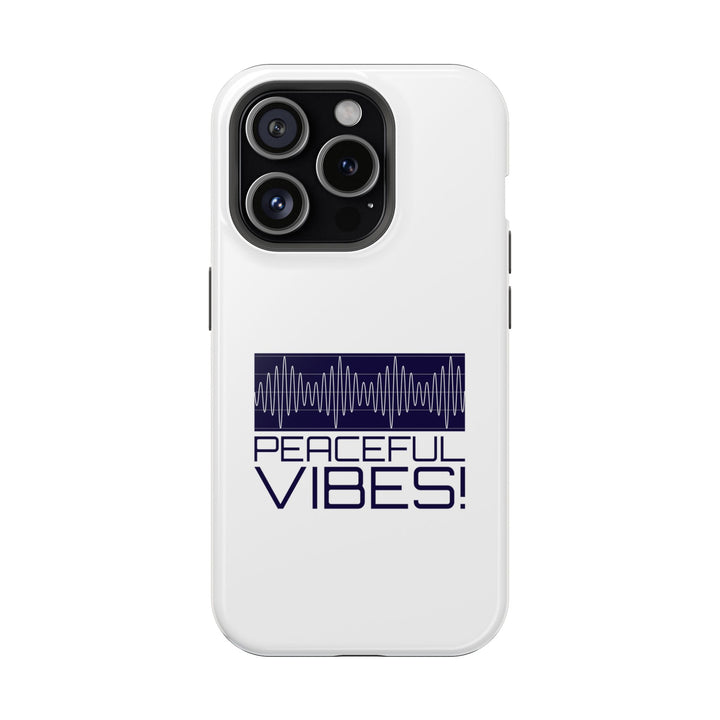 "Peaceful Vibes 2.0" Magnetic iPhone Tough Cases  - Where Tranquility Meets Toughness