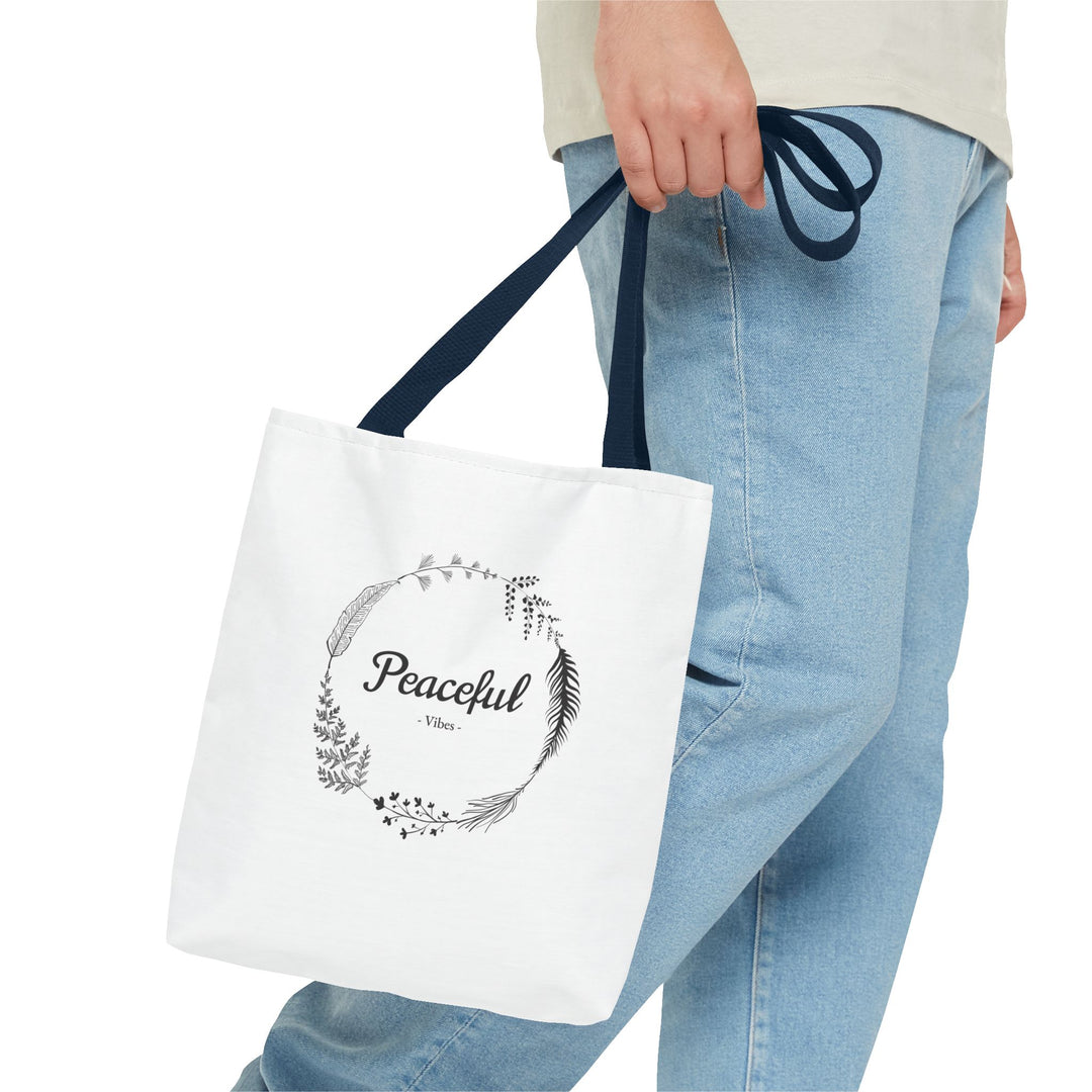 "Peaceful Vibes" Tote Bag