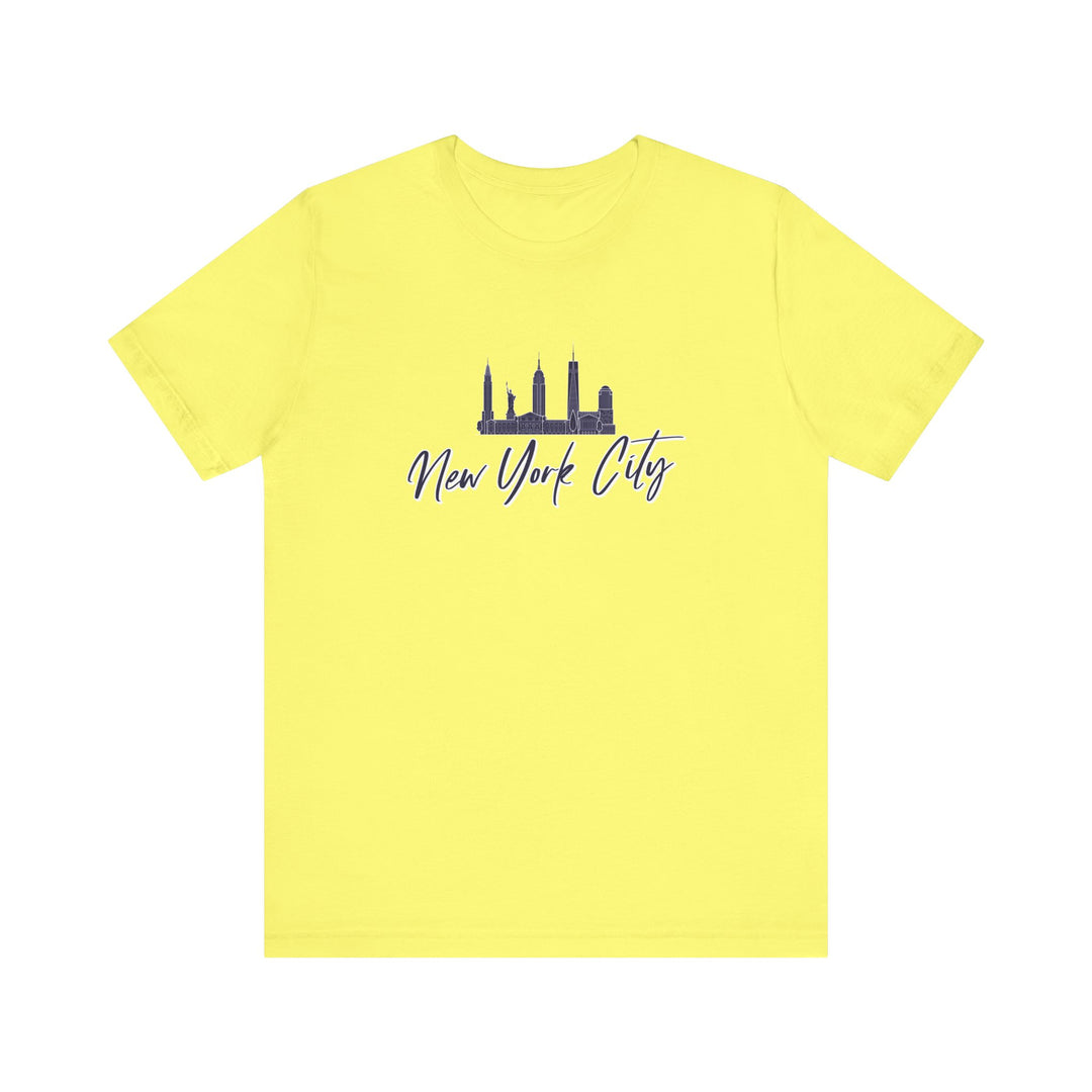 "New York City" Unisex Jersey Short Sleeve Tee