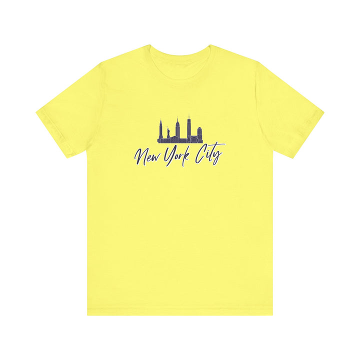 "New York City" Unisex Jersey Short Sleeve Tee