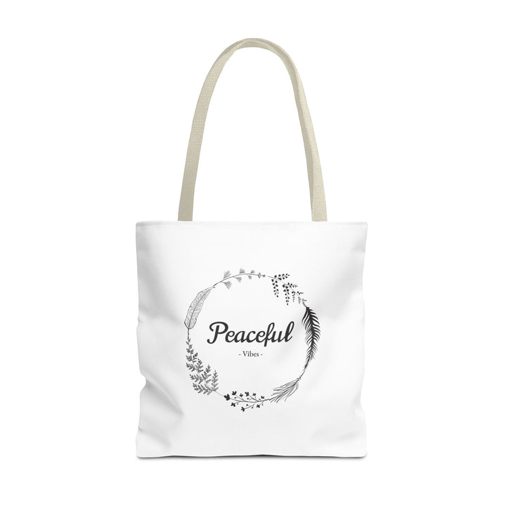 "Peaceful Vibes" Tote Bag