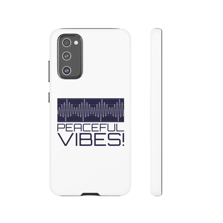 "Peaceful Vibes 2.0" Tough Cases For Androids