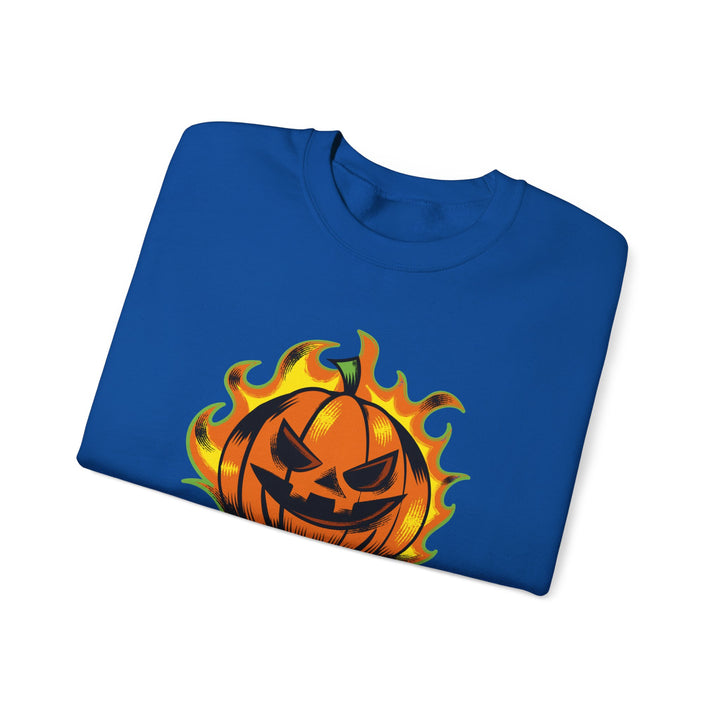 "HELL-O-WEEN" - Spook Tacular Comfort Crewneck Sweatshirt