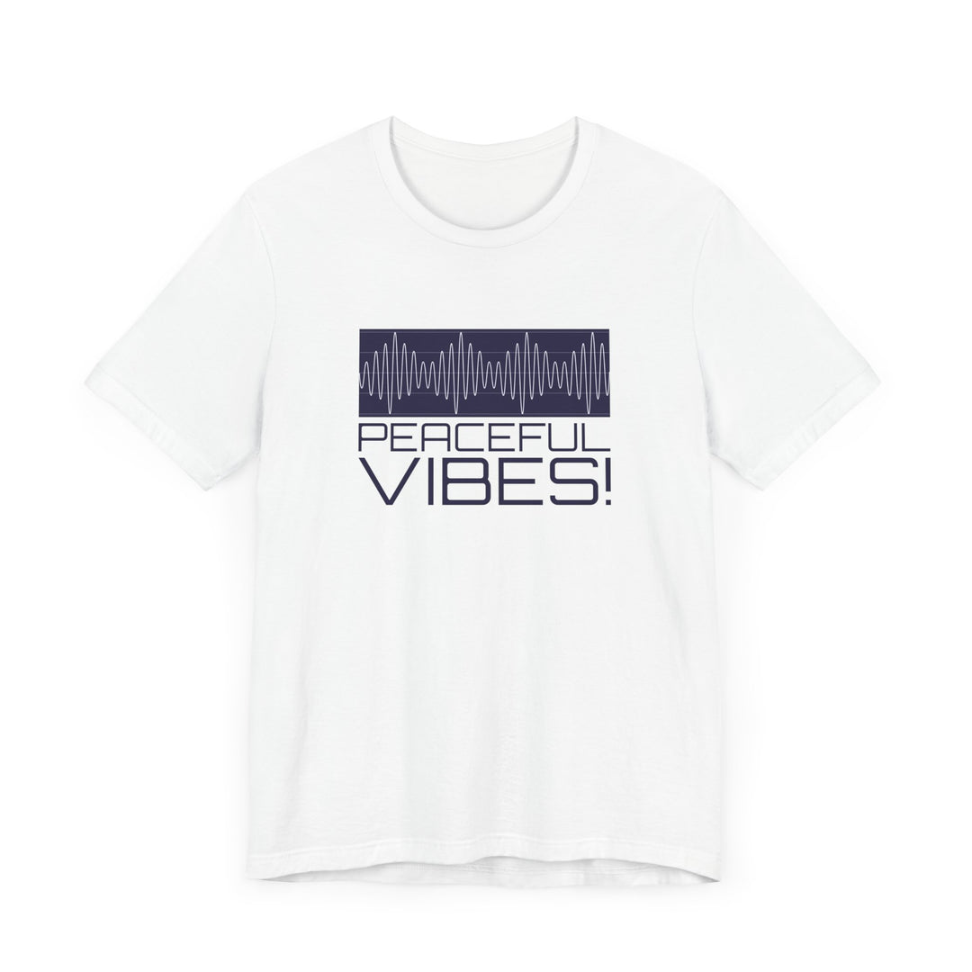 "Peaceful Vibes 2.0" Unisex Jersey Short Sleeve Tee