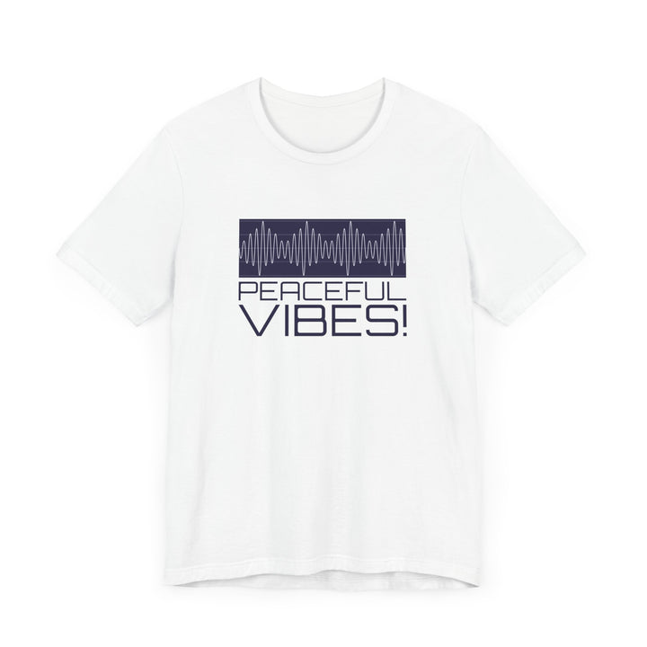 "Peaceful Vibes 2.0" Unisex Jersey Short Sleeve Tee