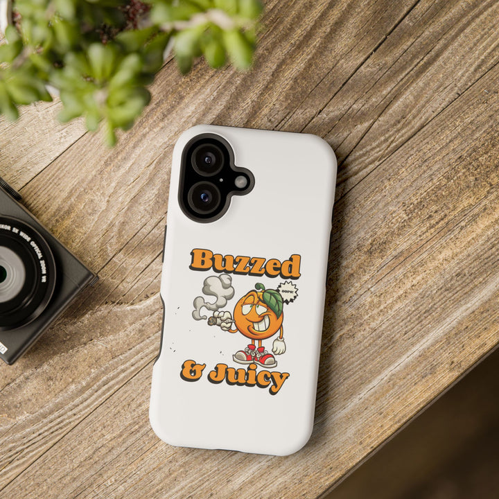 Buzzed & Juicy – Squeeze Me, I’m Toasted | MagSafe® iPhone Case