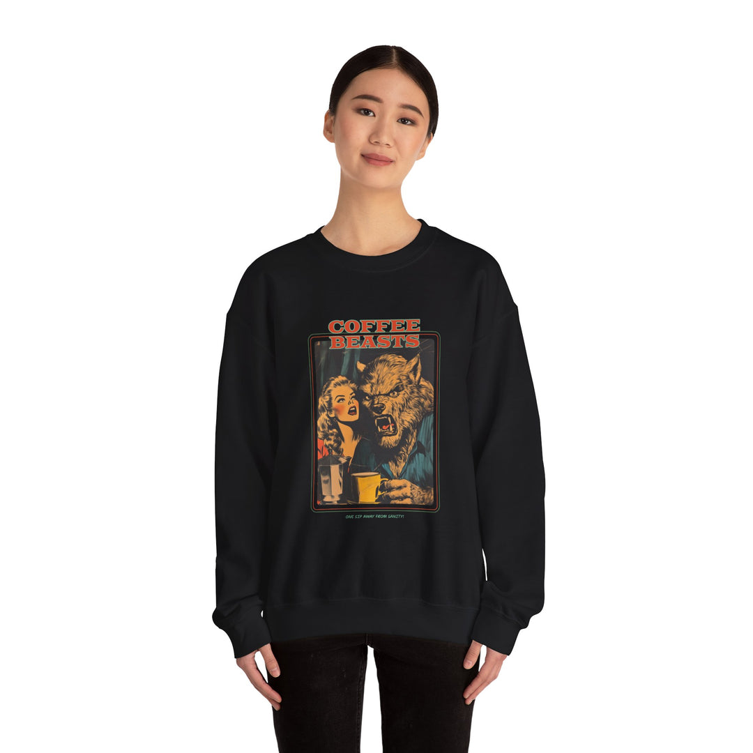 "Coffee Beasts" - Unleash Your Inner Beast Crewneck Sweatshirt