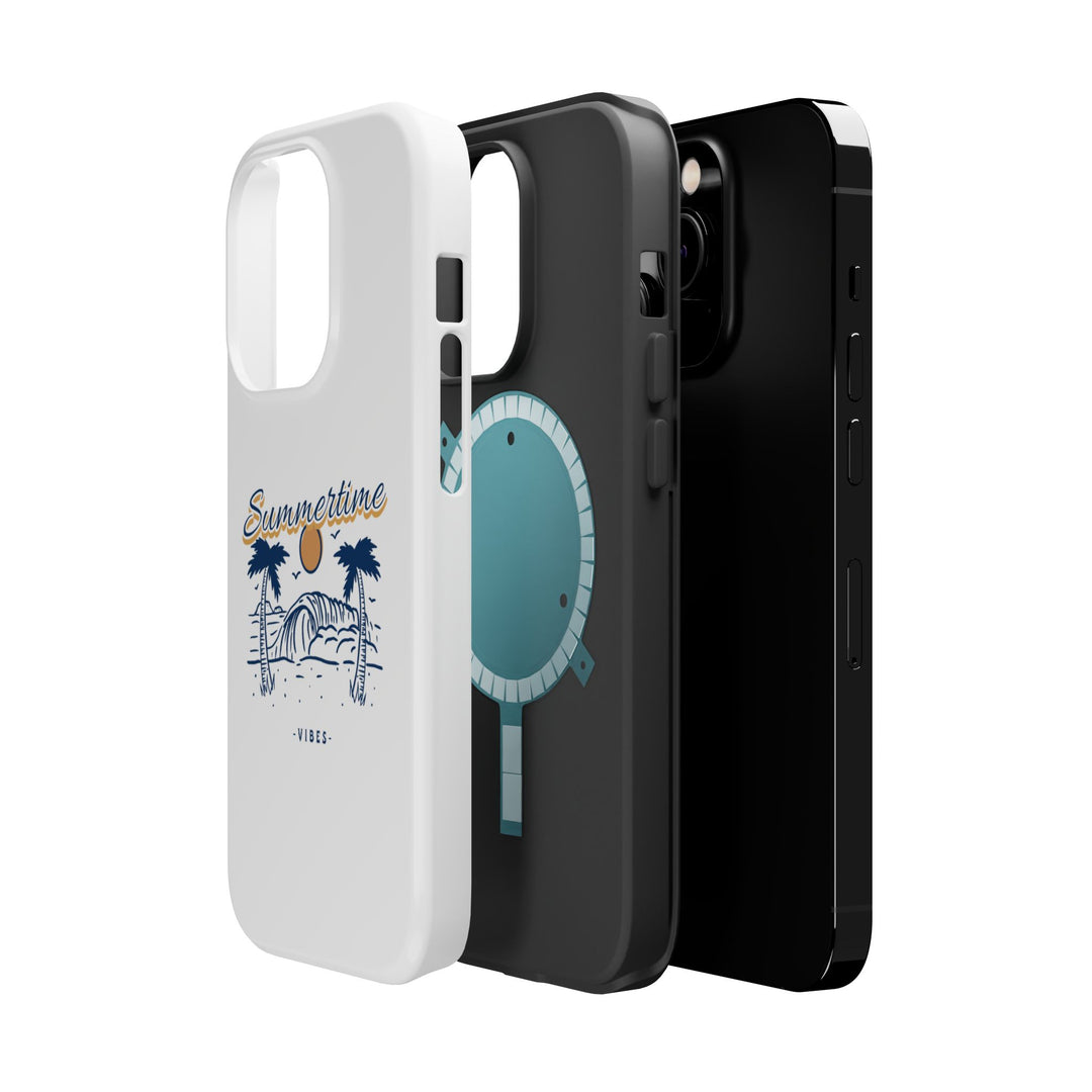 "Summertime Vibes" iPhone Case – Heatproof Your Style Magnetic Tough Cases