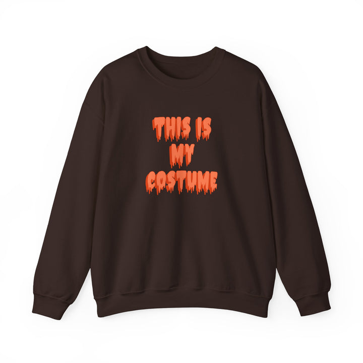 "This Is My Costume" - Own Halloween With Extra Spook Crewneck Sweatshirt