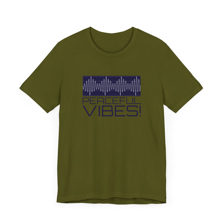 "Peaceful Vibes 2.0" Unisex Jersey Short Sleeve Tee