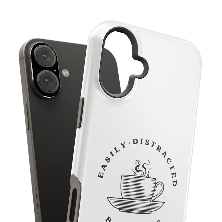 Easily Distracted By Coffee – Spill-Proof Your Distraction MagSafe® iPhone Case