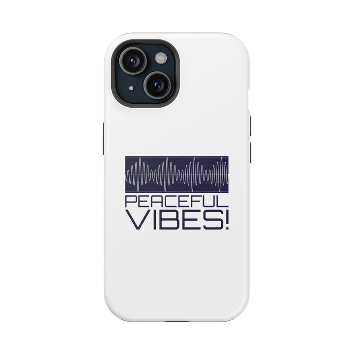 "Peaceful Vibes 2.0" Magnetic iPhone Tough Cases  - Where Tranquility Meets Toughness