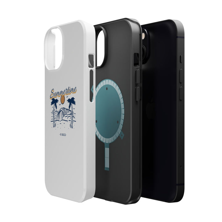 "Summertime Vibes" iPhone Case – Heatproof Your Style Magnetic Tough Cases