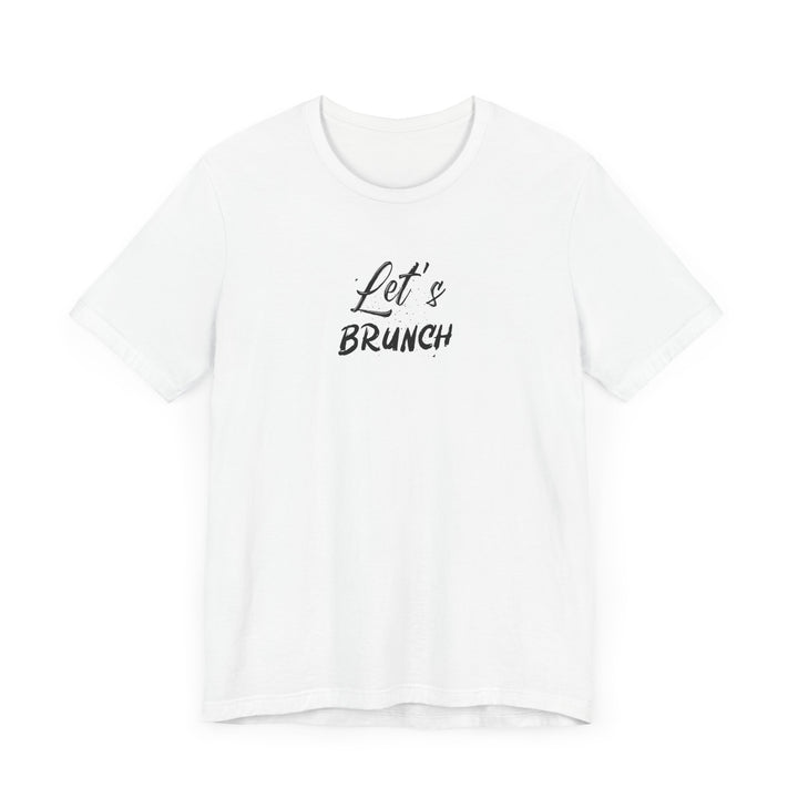 "Let's Brunch" Unisex Jersey Short Sleeve Tee