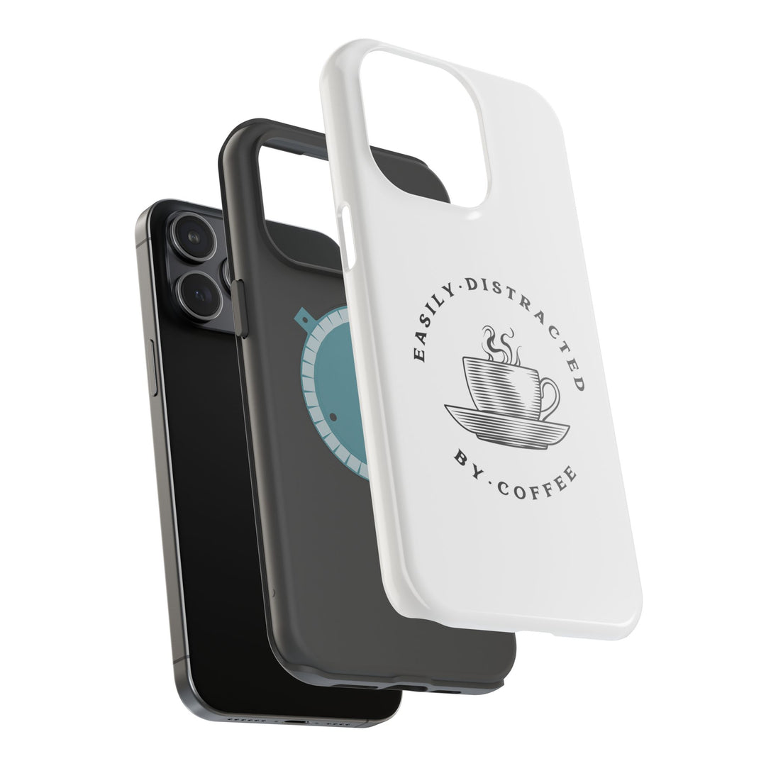 Easily Distracted By Coffee – Spill-Proof Your Distraction MagSafe® iPhone Case