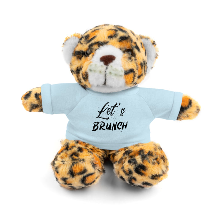 "Let's Brunch" Stuffed Animals with Tee = Cuddly Fun!