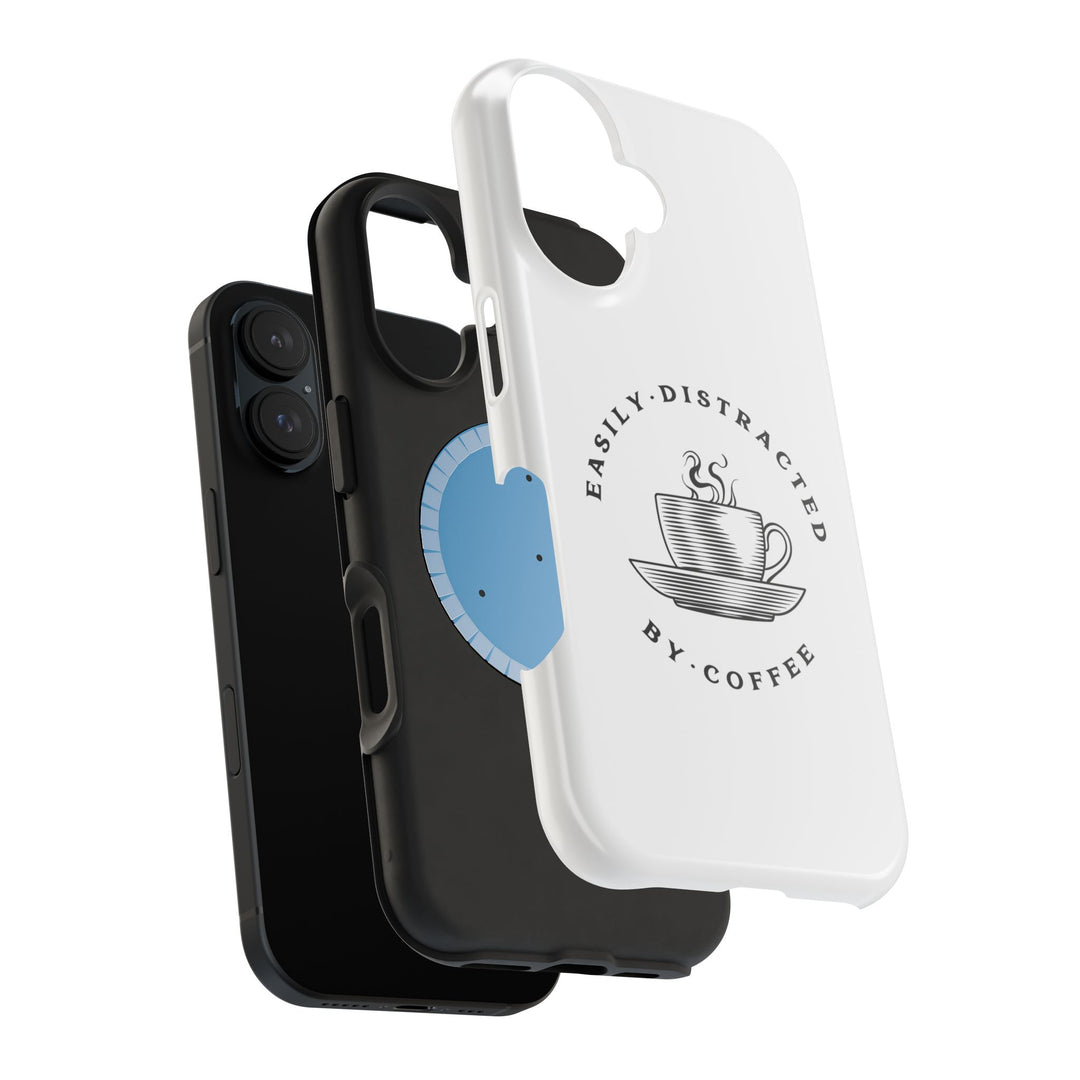 Easily Distracted By Coffee – Spill-Proof Your Distraction MagSafe® iPhone Case
