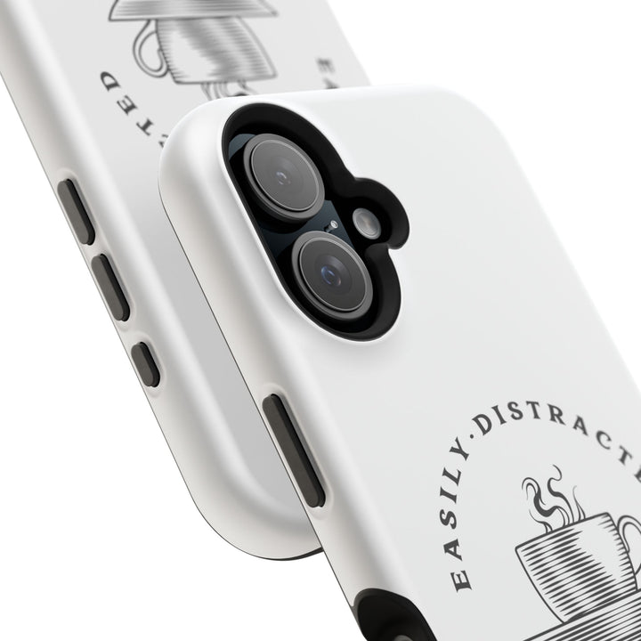 Easily Distracted By Coffee – Spill-Proof Your Distraction MagSafe® iPhone Case