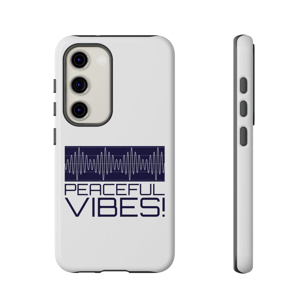 "Peaceful Vibes 2.0" Tough Cases For Androids