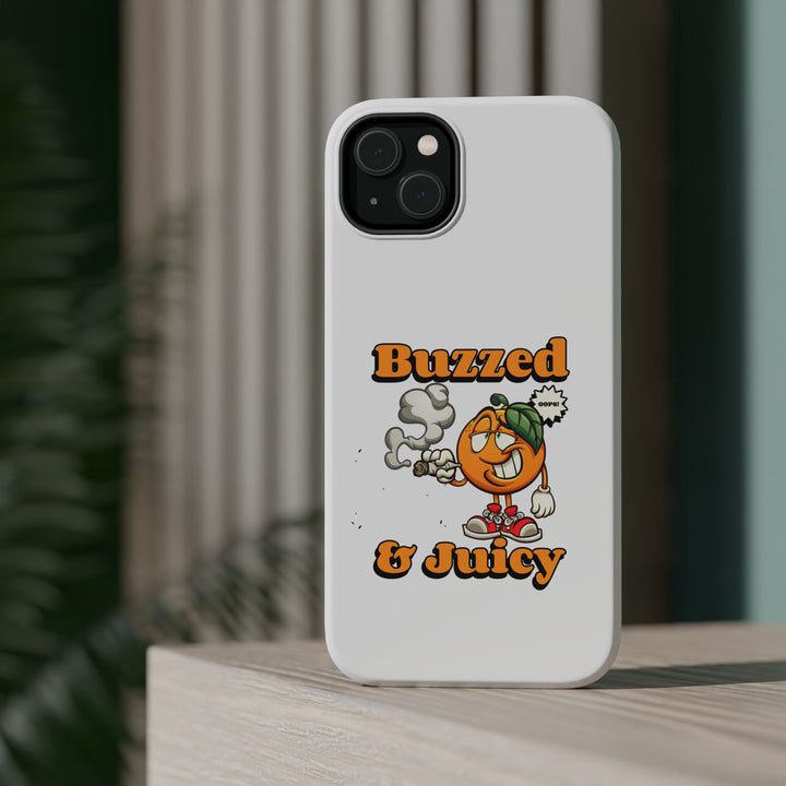 Buzzed & Juicy – Squeeze Me, I’m Toasted | MagSafe® iPhone Case