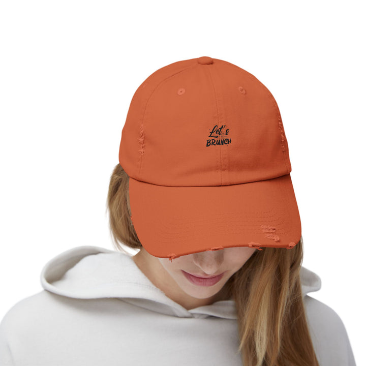 "Let's Brunch" - Brunch In Style  Unisex Distressed Cap