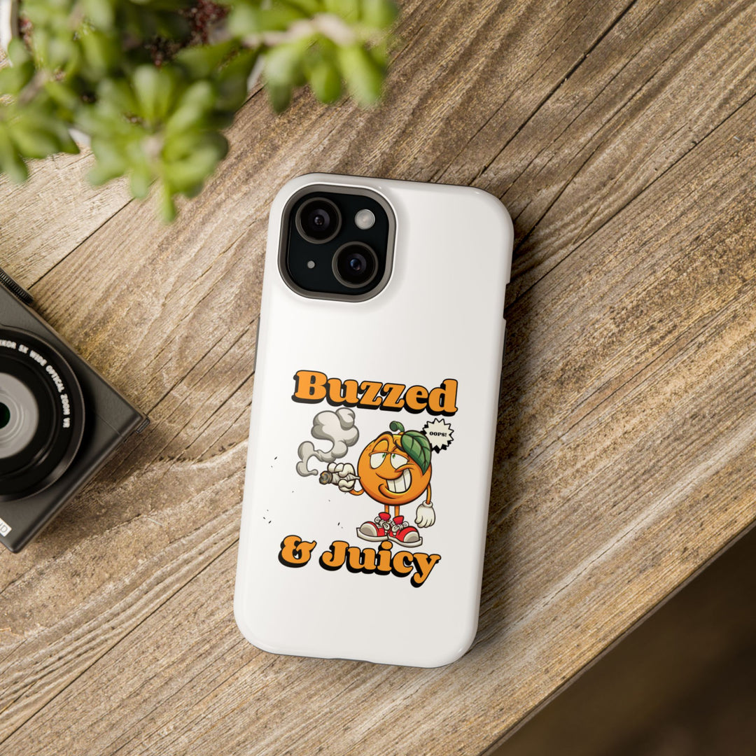 Buzzed & Juicy – Squeeze Me, I’m Toasted | MagSafe® iPhone Case