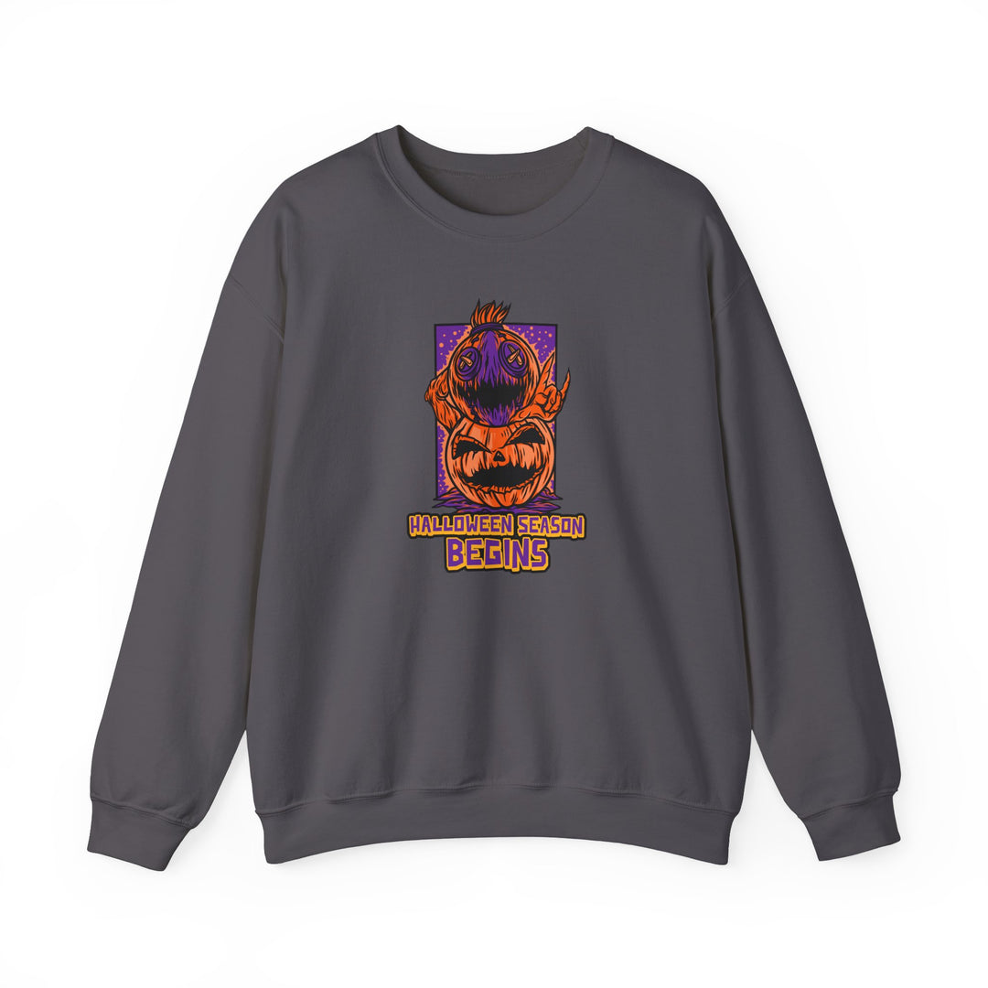 "Halloween Season Begins" - Start The Spookfest Crewneck Sweatshirt